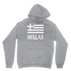 greece hellas greek flag Hoodie
