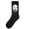 michael myers floral mask Socks
