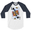 catdog playing card 3/4 Sleeve Shirt