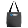 geek' (power on button) Tote Bags