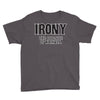 irony the opposite of wrinkly Youth Tee