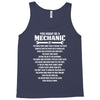 You Might Be A Mechanic If Tank Top