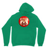 route 66 sign distressed, ideal birthday gift or present Unisex Hoodie