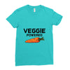Veggie Powered Ladies Fitted T-Shirt