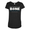 bone for president Maternity Scoop Neck T-shirt