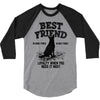Best Friend German Shepherd 3/4 Sleeve Shirt