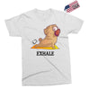 yoga pug exhale Exclusive T-shirt