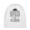 queens are born in october (2) Baby Beanies