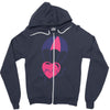 love ngapung Zipper Hoodie