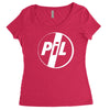 pil public image limited ltd Women's Triblend Scoop T-shirt
