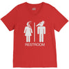 restroom for the recently deceased V-Neck Tee