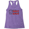 buy me a shot i'm tying the knot cute Racerback Tank