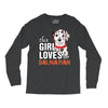 This Girl Loves Her Dalmatian Long Sleeve Shirts