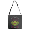 Merry Cthulhu Christmas Ugly Cool T shirts Adjustable Strap Totes