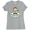 Pickle Rick, I Turned Myself into a Pickle Ladies Fitted T-Shirt
