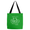 life is a beautiful ride Tote Bags