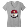 schrodinger ball Women's V-Neck T-Shirt