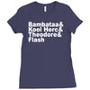 afrika bambaataa Ladies Fitted T-Shirt