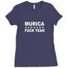 Murica Ladies Fitted T-Shirt