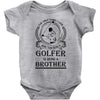 Golfer Brother Baby Onesie