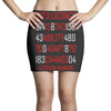 adapt or die encoded (white) Mini Skirts
