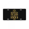 kings are born in 1993 License Plate