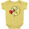 moon rocket Baby Bodysuit