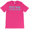 west ham in the blood retro style new T-Shirt