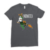 mermaid halloween Ladies Fitted T-Shirt