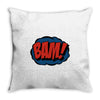 comic bam Throw Pillow