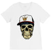 skull V-Neck Tee