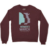 women's march 2017 on washington Crewneck Sweatshirt