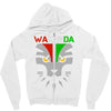 redesignsideas for the flag of wakanda Zipper Hoodie