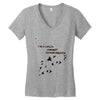 I'm A Goner (f104) Women's V-Neck T-Shirt