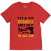 İF GRANDPA CAN'T FIX IT THAN NO ONE CAN V-Neck Tee