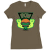 green lantern pow Ladies Fitted T-Shirt