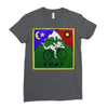 Bicycle Day T-shirt - 1943 Vintage (Albert Hofmann LSD) Ladies Fitted T-Shirt