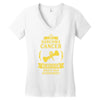 I am a Sarcoma Survivor - What's Your Superpower? Women's V-Neck T-Shirt