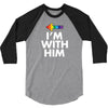 I Am With Him 3/4 Sleeve Shirt