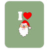 i love santa noel Mousepad