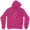 king of hearts playing card Unisex Hoodie