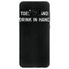 toes in sand drink in hand Samsung Galaxy S8