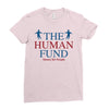 The Human Fund Money For People Ladies Fitted T-Shirt