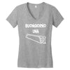 buongiorno una sega Women's V-Neck T-Shirt
