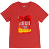 burn the patriarchy V-Neck Tee