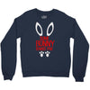 happy easter some bunny loves me Crewneck Sweatshirt