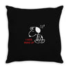 Snoopy I Hate Wake Up Throw Pillow
