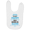 The Best Poppy Was Born In March Baby Bibs