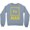 chemical element for iron man Crewneck Sweatshirt