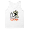 This Girl Loves Her Golden Tank Top